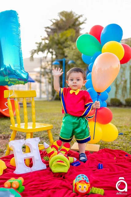 Smash the cake do Henrique 